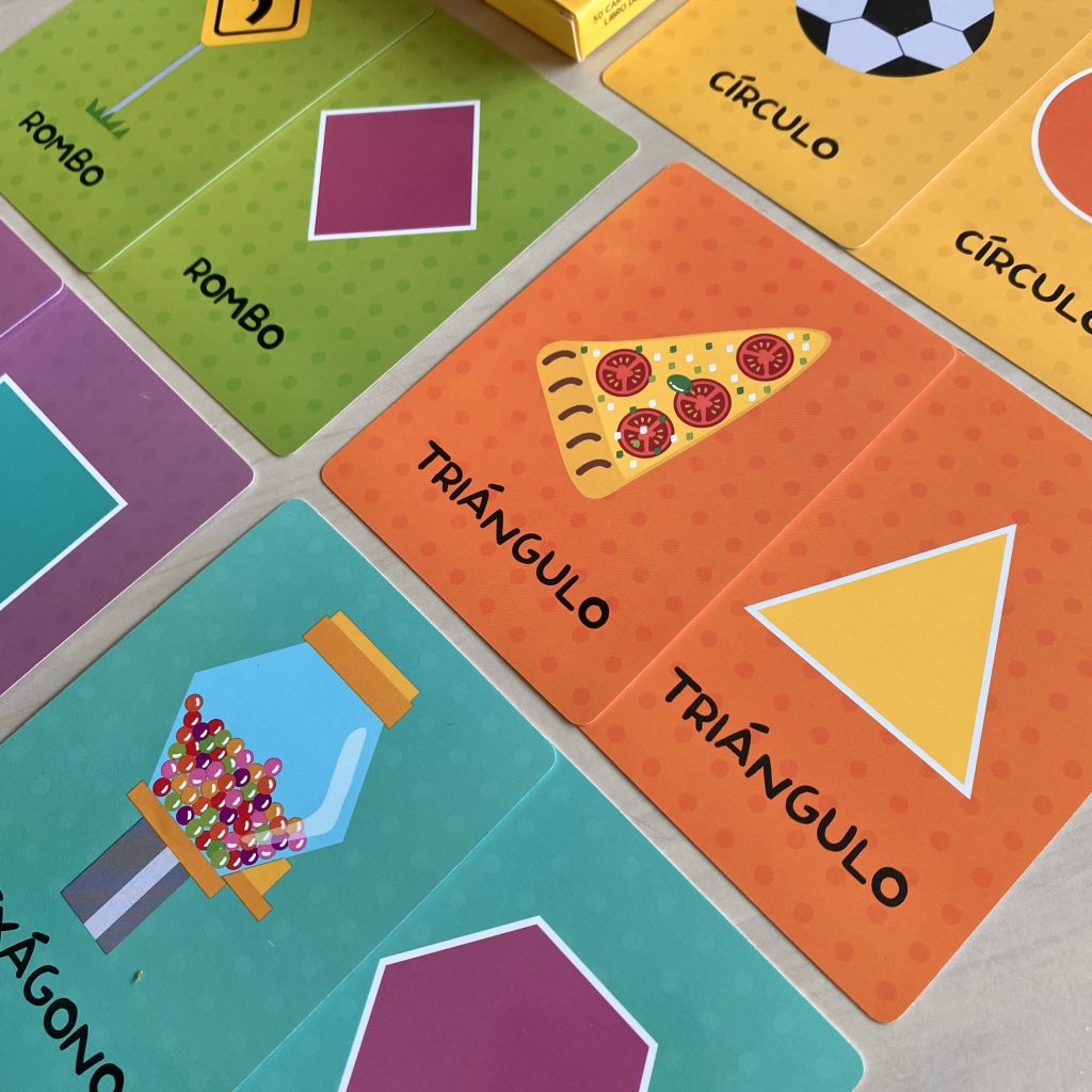 Tarjetas FORMAS Y COLORES – REDIDAC