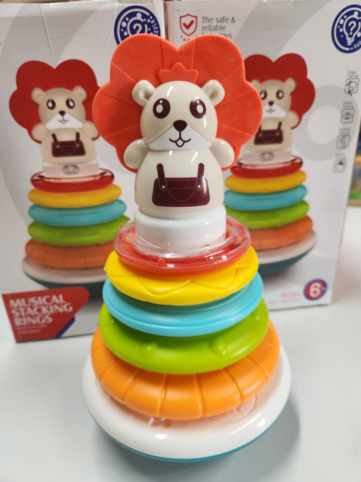 Juego Musical con Anillos para Apilar - Imagen 3